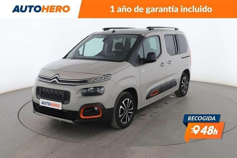 Gris Usado 2019 Citroën Berlingo PureTech Monovolumen | 14.499 € (Buen precio) - Imagen 1/3