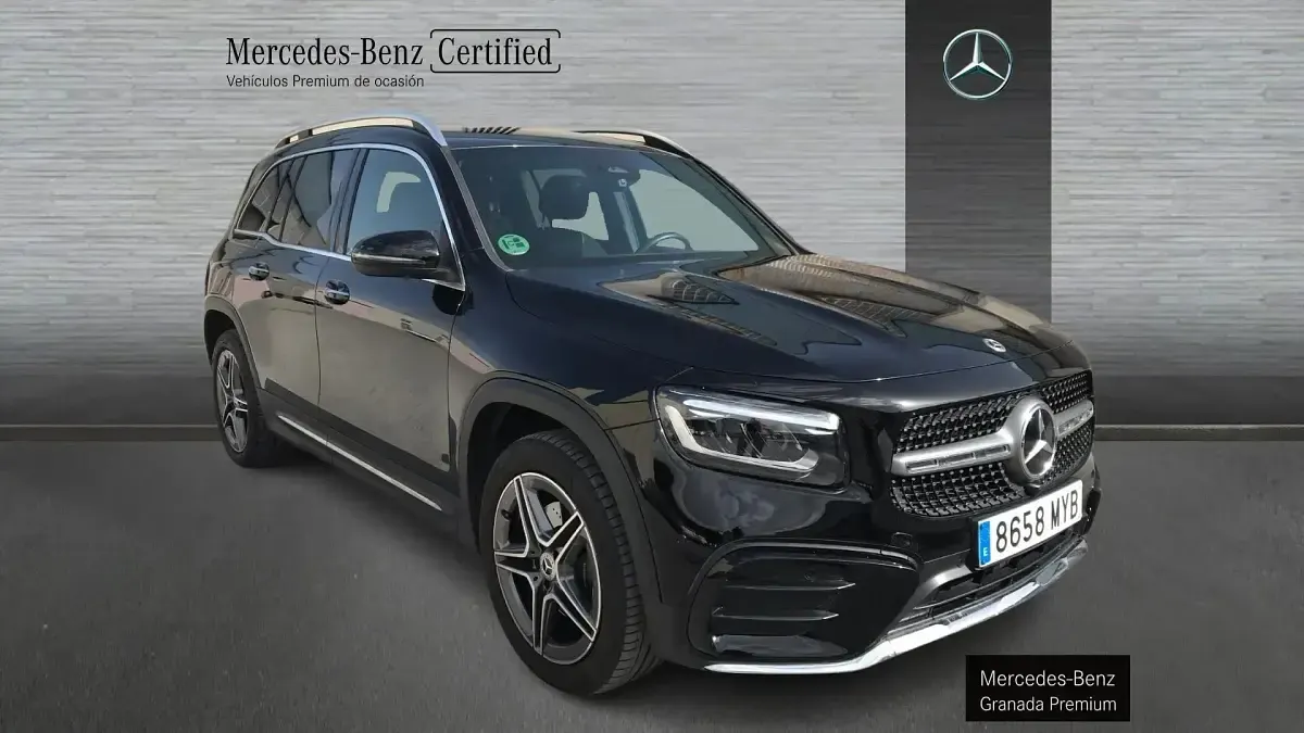 Usado Mercedes GLB200 150 CV (110 kW) 2025 Negro SUV