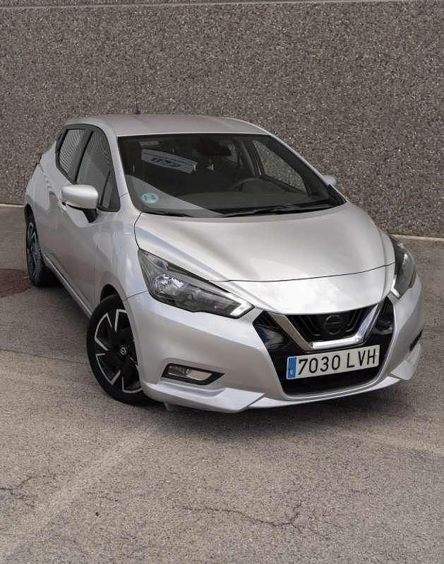 Plateado Usado 2021 Nissan Micra Utilitario | 10.990 € (Buen precio) - Imagen 1/4