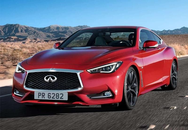 Usado Infiniti Q60 Sport Tech 211 CV (155 kW) 2017 Negro Coupe