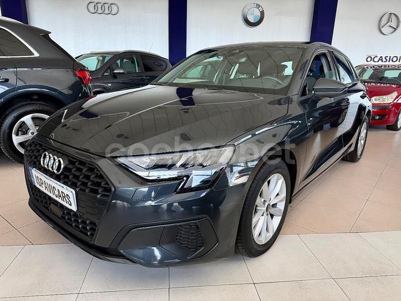 Gris / plata Usado 2021 Audi A3 Advanced Plus Berlina | 22.500 € (Caro) - Imagen 1/4