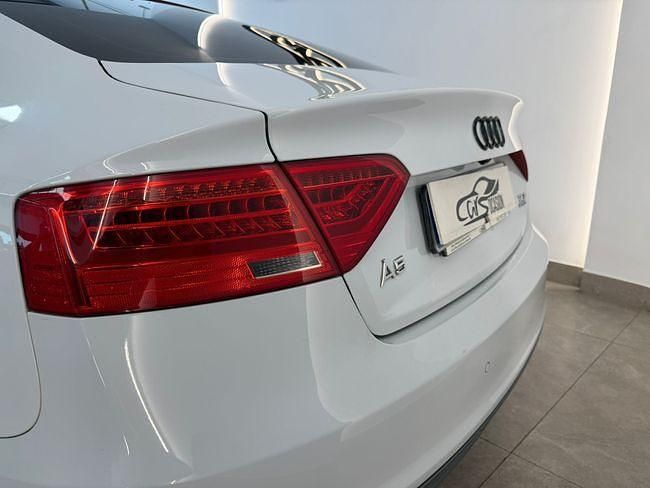 Usado Audi A5 S-Line 245 CV (180 kW) 2014 Blanco Coupe