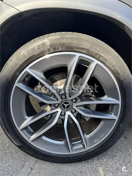 Usado Mercedes GLE350 272 CV (200 kW) 2021 Gris / plata Coupe