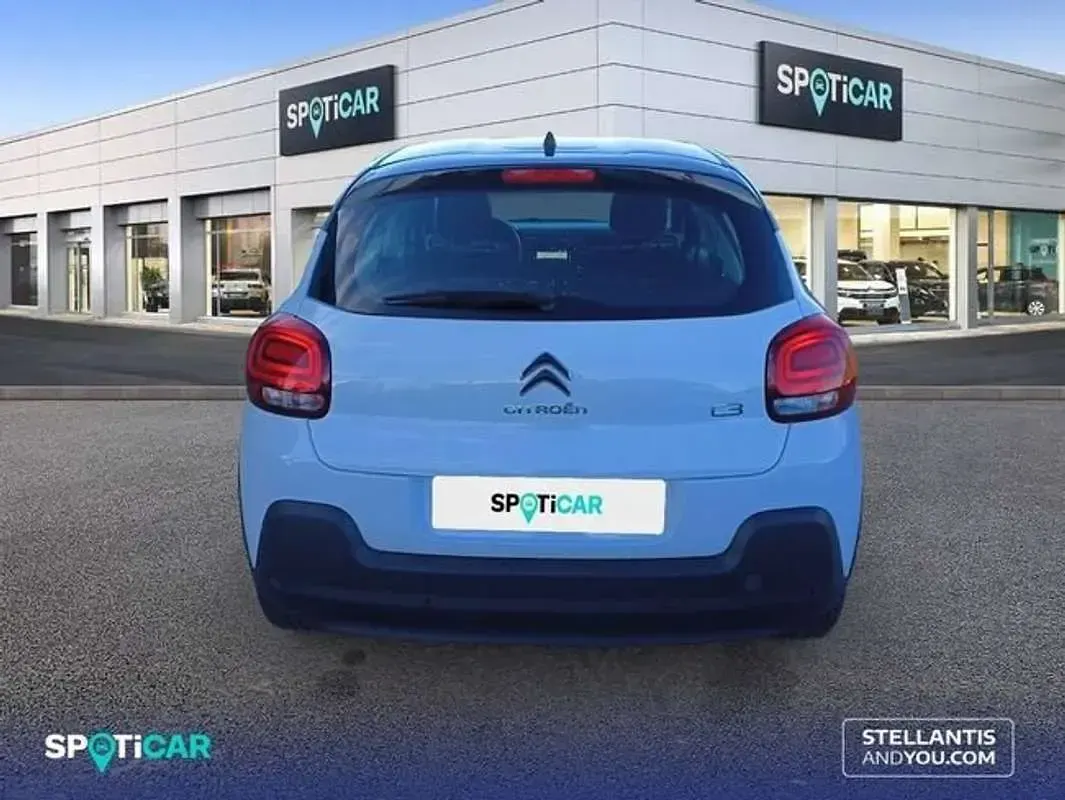 Usado Citroën C3 Feel 83 CV (61 kW) 2021 Blanco Utilitario