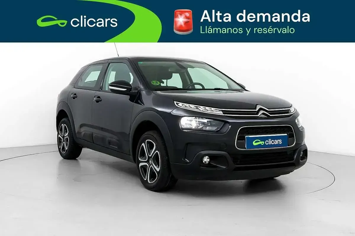 Usado Citroën C4 Cactus Feel 99 CV (72 kW) 2020 Negro Utilitario