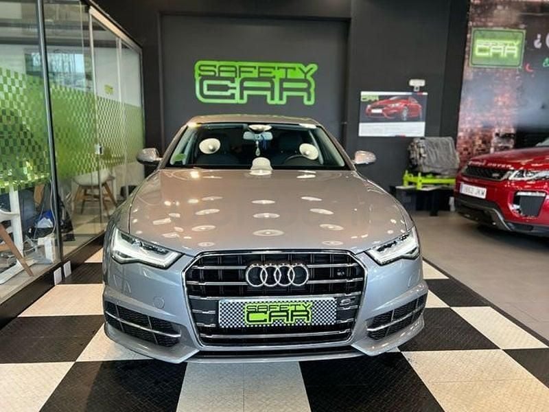 Usado Audi A6 S-Line 190 CV (139 kW) 2018 Gris / plata Berlina