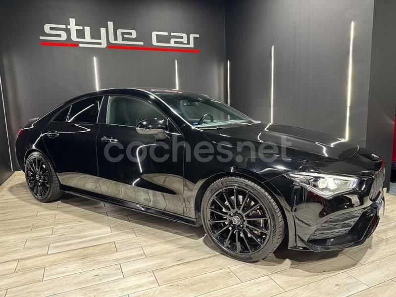 Negro Usado 2021 Mercedes CLA200 Berlina | 31.950 € (Precio justo) - Imagen 1/4
