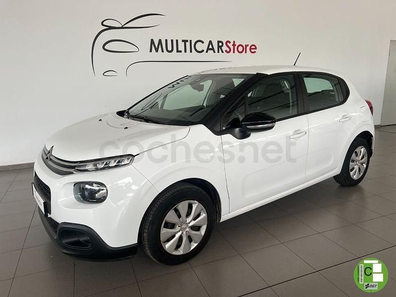 Usado Citroën C3 Feel 75 CV (55 kW) 2018 Blanco Utilitario
