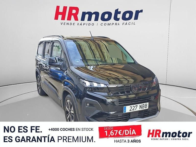 Usado Peugeot Rifter GT 131 CV (96 kW) 2025 Negro Monovolumen