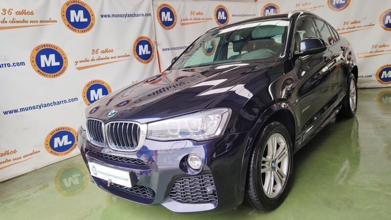 Usado BMW X4 Performance 190 CV (139 kW) 2015 Azul SUV