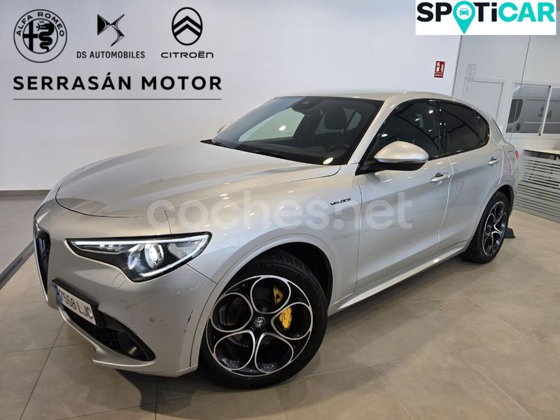 Gris / plata Usado 2020 Alfa Romeo Stelvio Veloce SUV | 26.990 € (Precio justo) - Imagen 1/4