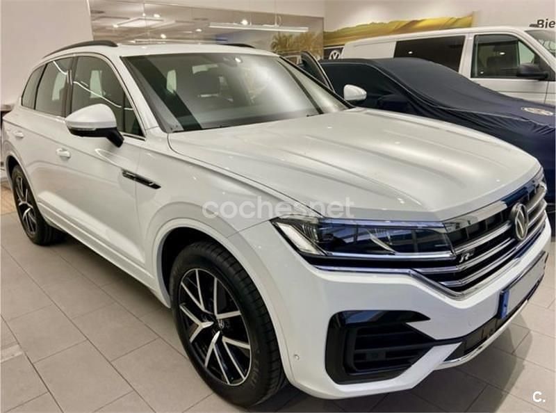 Blanco Usado 2020 VW Touareg R-line SUV | 41.900 € (Precio justo) - Imagen 1/2