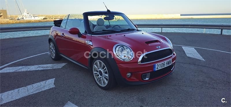 Rojo Usado 2012 Mini Cooper S Cabriolet Descapotable | 12.100 € (Precio justo) - Imagen 1/4