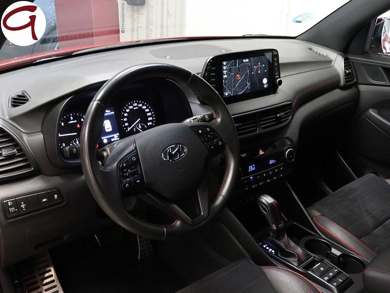 Usado Hyundai Tucson N Line 136 CV (100 kW) 2020 Rojo SUV