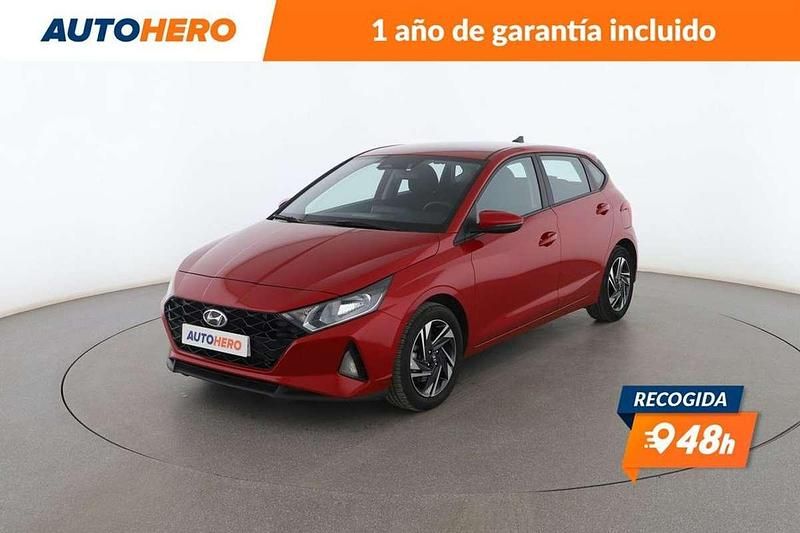 Rojo Usado 2023 Hyundai i20 Berlina | 15.713 € (Precio justo) - Imagen 1/3