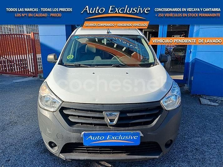 Blanco Usado 2014 Dacia Dokker Ambiance Van | 9990 € (Precio justo) - Imagen 1/4