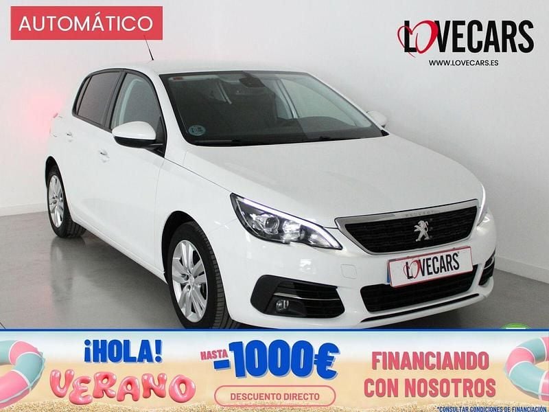 Blanco Usado 2021 Peugeot 308 Active Berlina | 13.500 € (Precio justo) - Imagen 1/3