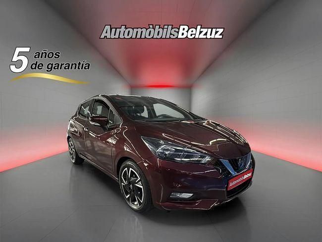 Usado Nissan Micra Acenta 92 CV (67 kW) 2021 Rojo Utilitario