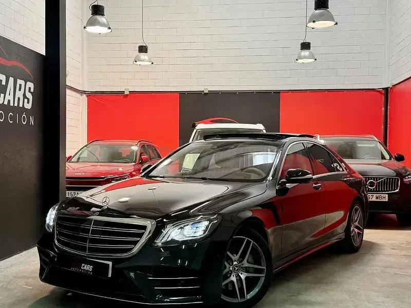 Usado Mercedes S350 286 CV (210 kW) 2018 Negro Berlina