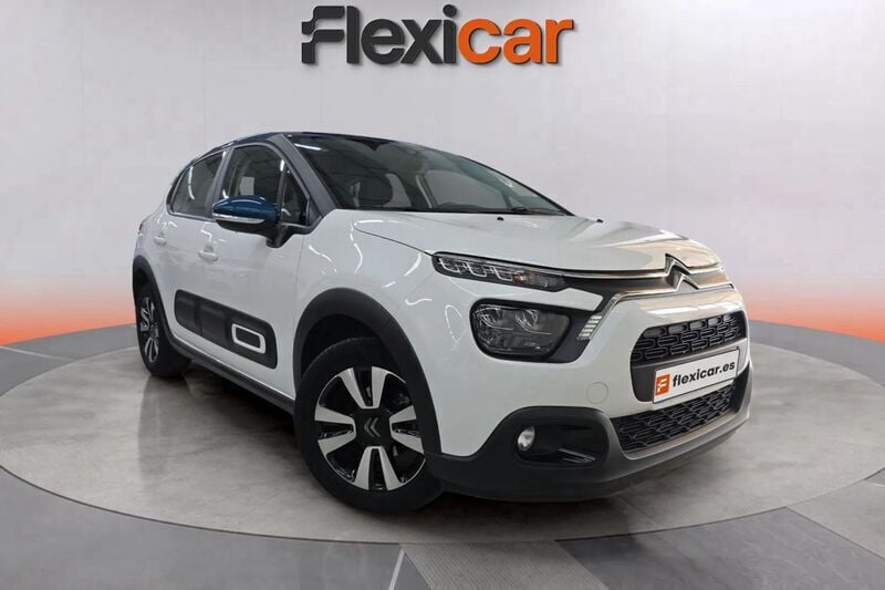 Blanco Usado 2021 Citroën C3 PureTech Utilitario | 12.390 € (Precio justo) - Imagen 1/4