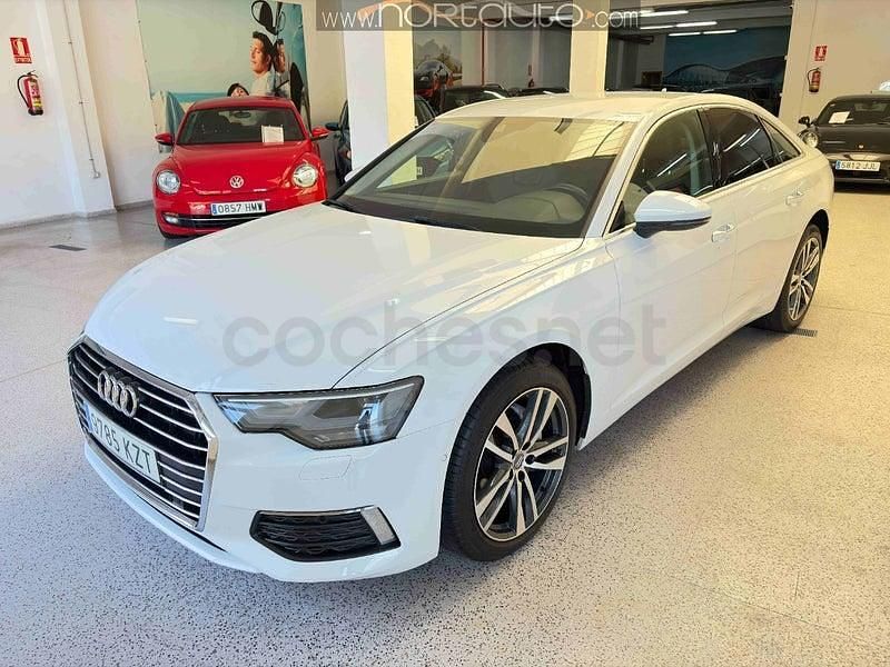 Usado Audi A6 231 CV (169 kW) 2019 Blanco Berlina