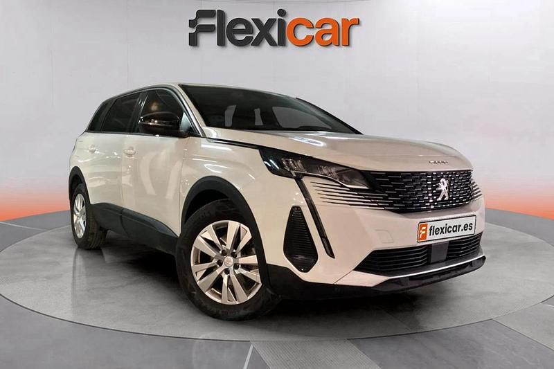 Blanco Usado 2021 Peugeot 5008 Allure Monovolumen | 16.190 € (Precio justo) - Imagen 1/4