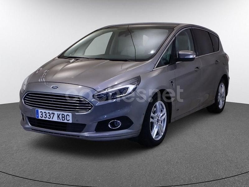Beige Usado 2017 Ford S-MAX Titanium Monovolumen | 16.590 € (Precio justo) - Imagen 1/4