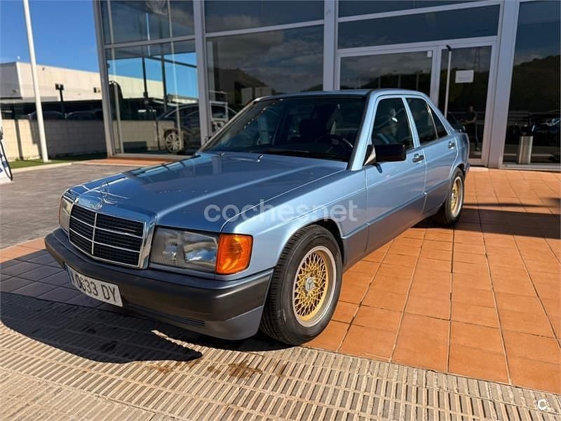 Azul Usado 1991 Mercedes 190 Berlina | 6990 € - Imagen 1/4