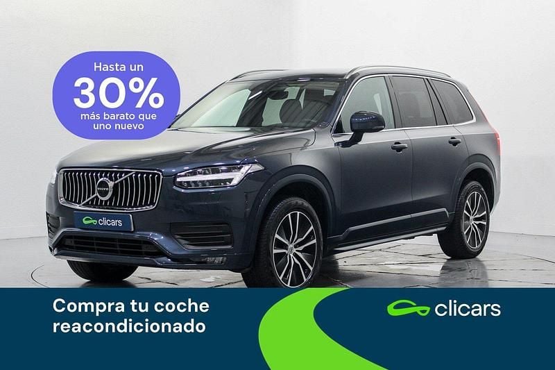 Usado Volvo XC90 Momentum 235 CV (172 kW) 2021 Azul SUV
