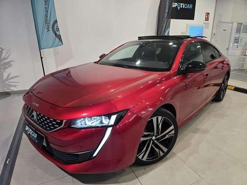 Rojo Usado 2021 Peugeot 508 GT Coupe | 17.990 € - Imagen 1/4