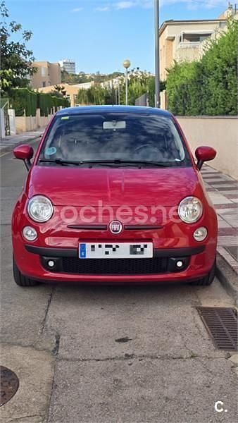 Usado Fiat 500 69 CV (50 kW) 2015 Rojo Berlina