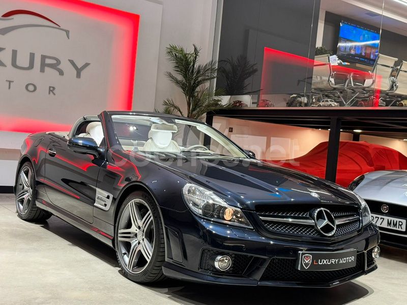 Azul Usado 2008 Mercedes SL63 AMG AMG Descapotable | 59.900 € - Imagen 1/4