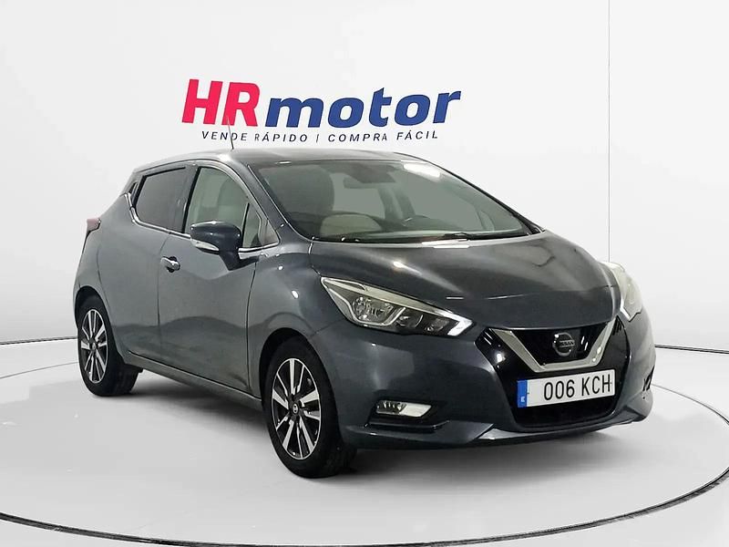 Gris Usado 2017 Nissan Micra Visia+ Utilitario | 9940 € (Precio justo) - Imagen 1/4