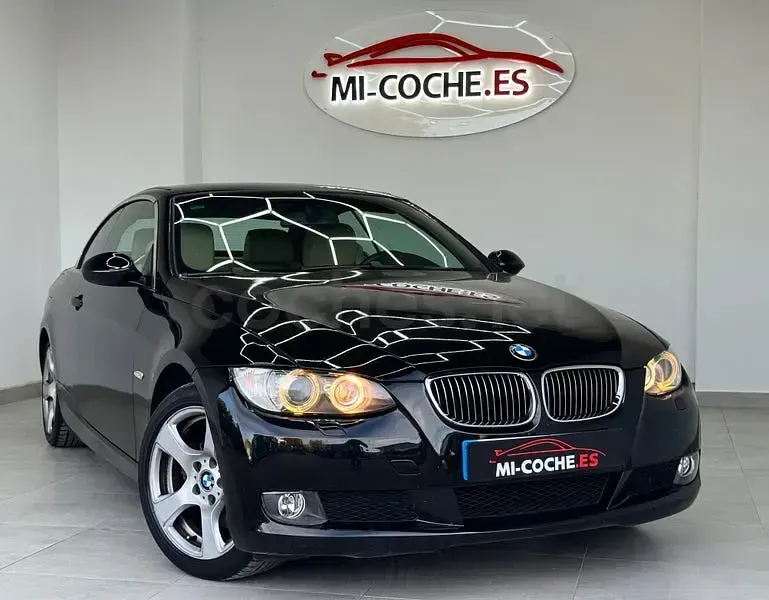 Usado BMW 325 Cabriolet Sport Line 218 CV (160 kW) 2008 Negro Descapotable