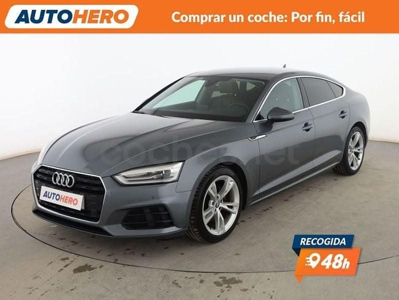Usado Audi A5 Sportback 190 CV (139 kW) 2017 Gris / plata Utilitario