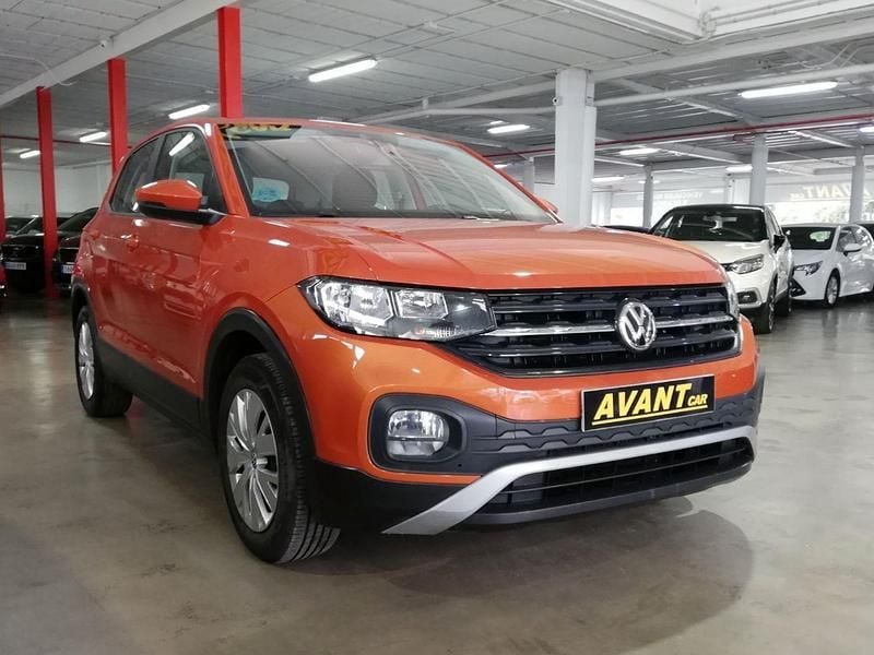 Usado VW T-Cross Advance 95 CV (69 kW) 2020 Naranja SUV