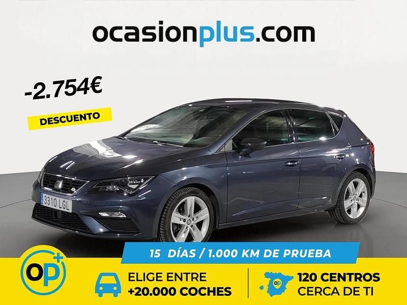 Usado Seat Leon FR 150 CV (110 kW) 2020 Gris