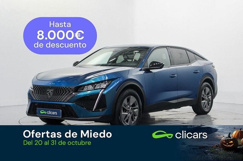 Azul Usado 2024 Peugeot 408 Allure Berlina | 30.490 € (Precio justo) - Imagen 1/4