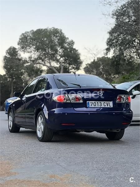Usado Mazda 6 Active 120 CV (88 kW) 2004 Azul Berlina