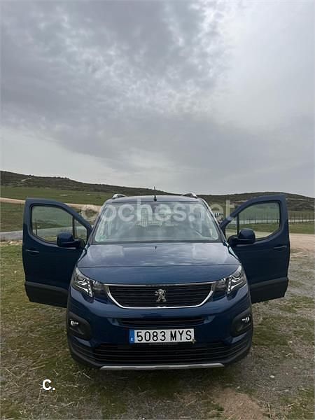 Usado Peugeot Rifter Allure 130 CV (95 kW) 2021 Azul Monovolumen