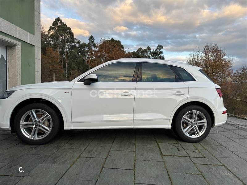 Usado Audi Q5 S-Line 150 CV (110 kW) 2018 Blanco SUV