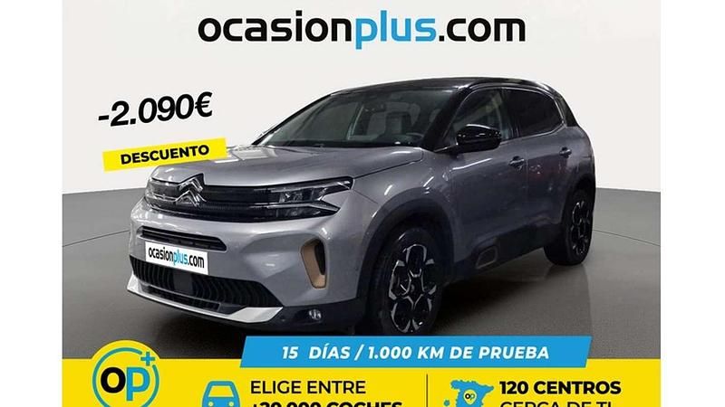 Negro Usado 2023 Citroën C5 Aircross SUV | 20.900 € (Precio justo) - Imagen 1/4