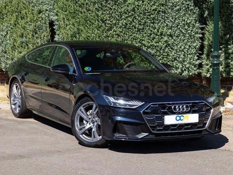 Usado Audi A7 S-Line 204 CV (150 kW) 2025 Azul Berlina