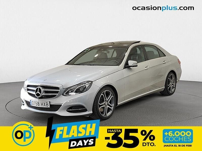Gris plata Usado 2014 Mercedes E300 Avantgarde Berlina | 16.300 € (Precio justo) - Imagen 1/4