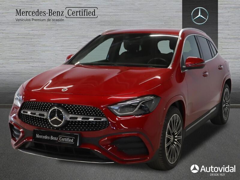 Rojo Usado 2023 Mercedes GLA220 AMG line SUV | 49.900 € (Un poco caro) - Imagen 1/4
