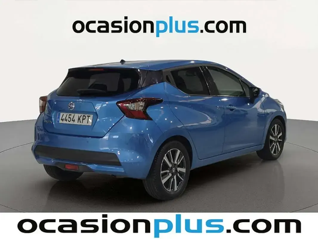 Usado Nissan Micra N-Connecta 90 CV (66 kW) 2018 Azul Utilitario