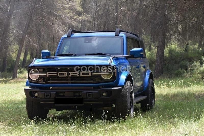Azul Usado 2023 Ford Bronco Outer Banks SUV | 55.000 € (Precio justo) - Imagen 1/4