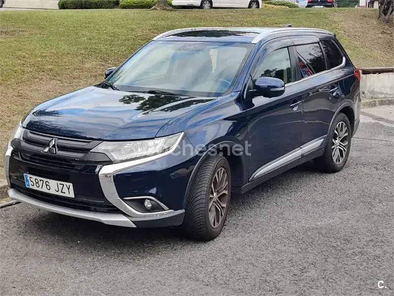 Usado Mitsubishi Outlander Motion 150 CV (110 kW) 2017 Azul SUV
