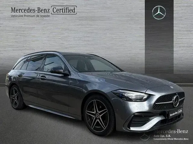 Usado Mercedes C220 200 CV (147 kW) 2022 Gris selenita