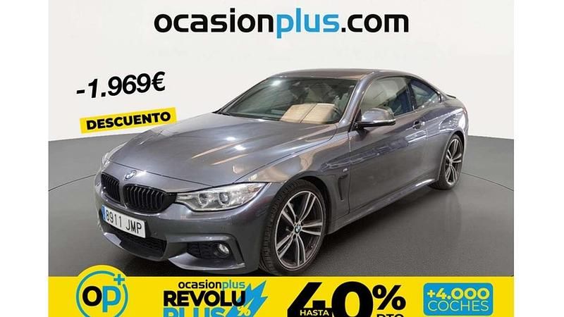 Usado BMW 420 190 CV (139 kW) 2016 Gris Coupe